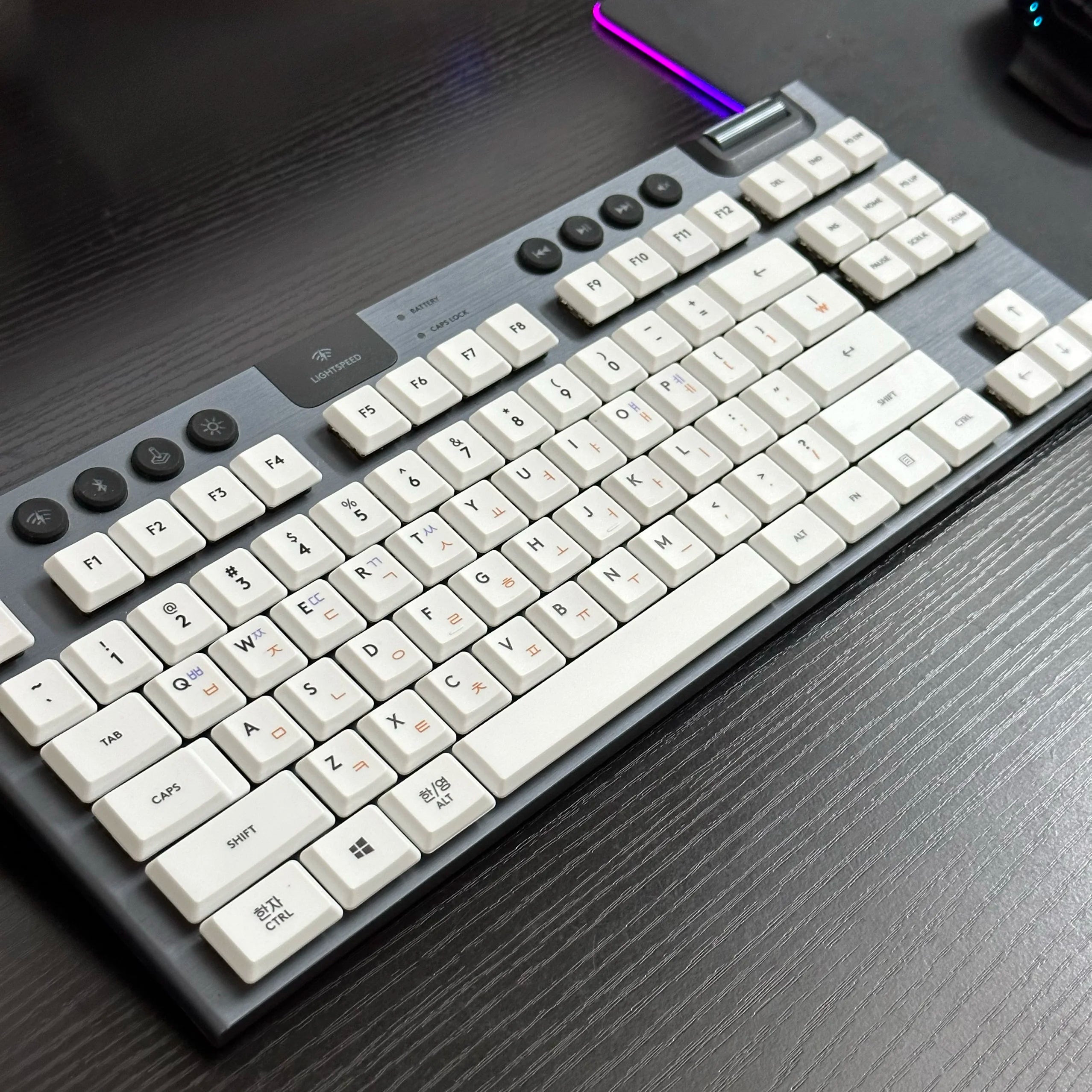 G913 Korean Phonetic PBT Material G913 G813 G915 G915TKL Mechanical Keyboard Backlit Gaming Keycaps